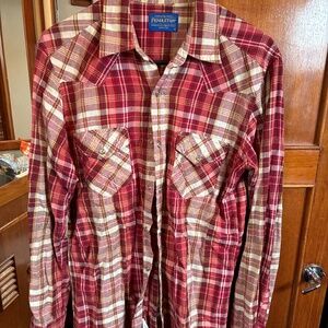 Pendleton limited edition madras Red flannel (cotton)